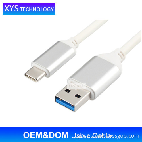 Mobile accessories metal charger usb-c cable/